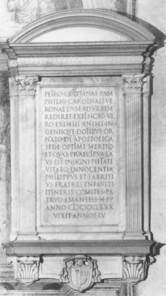 monumento di Castellazzi Michelangelo (sec. XVIII)