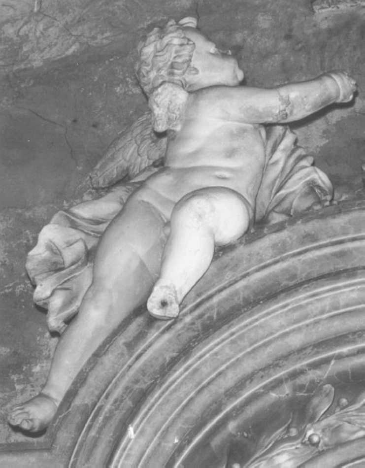 angioletto (statua, elemento d'insieme) di Aglio Domenico (sec. XVIII)