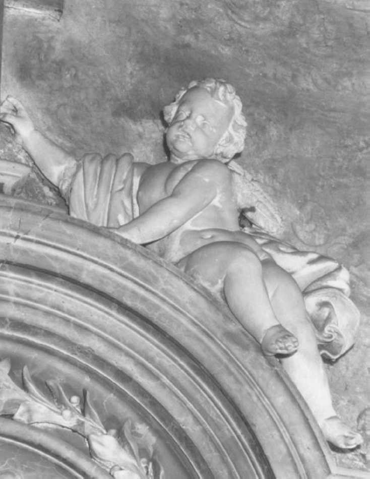 angioletto (statua, elemento d'insieme) di Aglio Domenico (sec. XVIII)