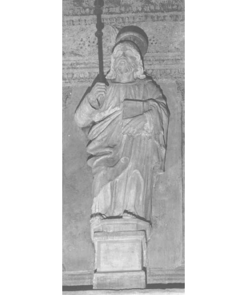 San Giacomo il Maggiore (statua, elemento d'insieme) di Maestro Modesto (attribuito) (secc. XV/ XVI)