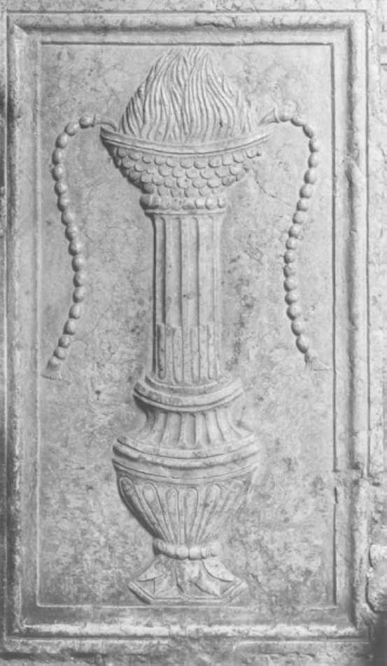 vaso (rilievo, elemento d'insieme) di Maestro Modesto (attribuito) (secc. XV/ XVI)