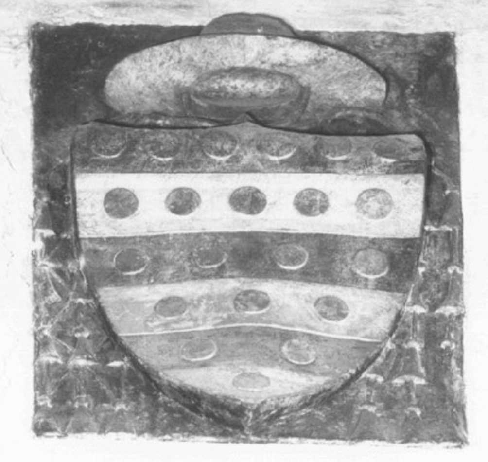 stemma gentilizio (rilievo, elemento d'insieme) - ambito veneto (sec. XV)