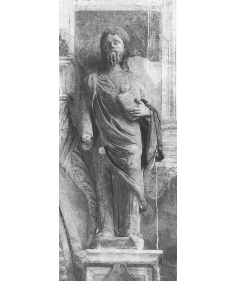 San Paolo (statua, elemento d'insieme) di Maestro Modesto (attribuito) (secc. XV/ XVI)