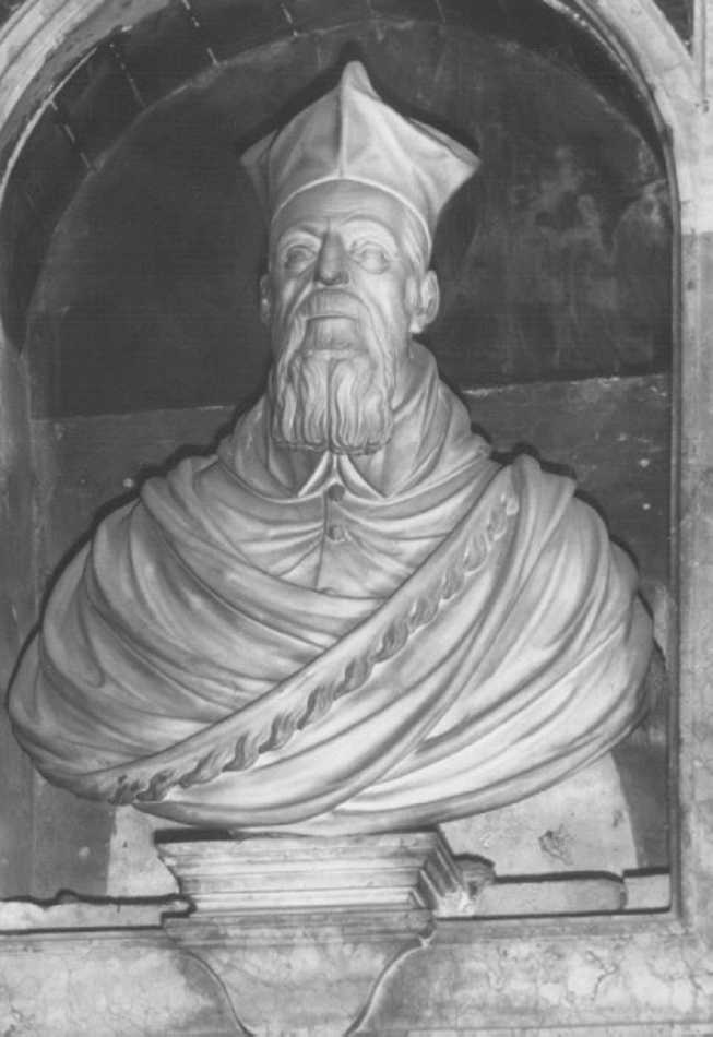 ritratto di ecclesiastico (busto, elemento d'insieme) - ambito veneto (sec. XVII)