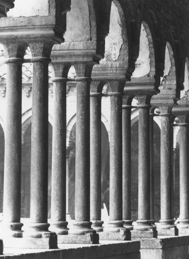 colonnina binata - bottega veronese (secc. XIII/ XIV)