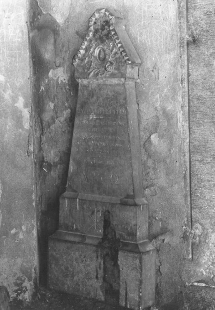 stele funeraria - ambito veneto (sec. XIX)