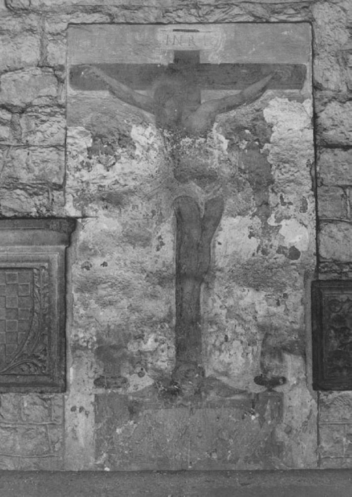 crocifissione (dipinto) - ambito veneto (sec. XVI)