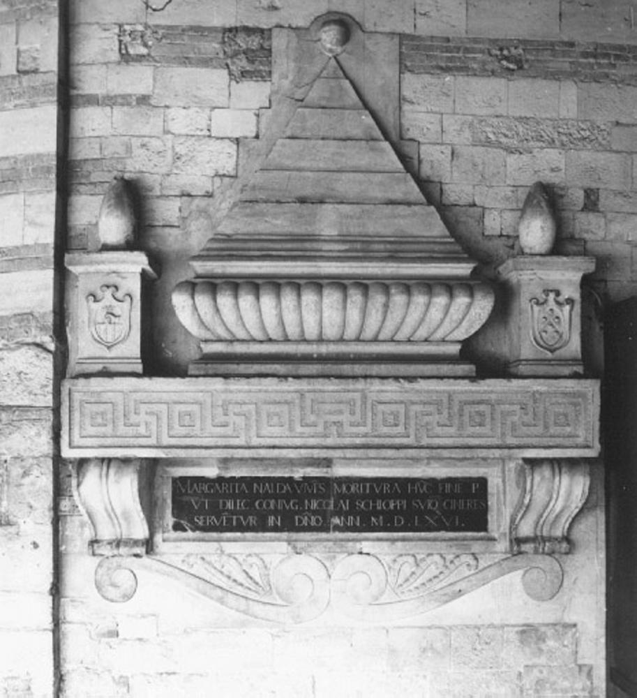 monumento funebre - ambito veneto (sec. XVI)