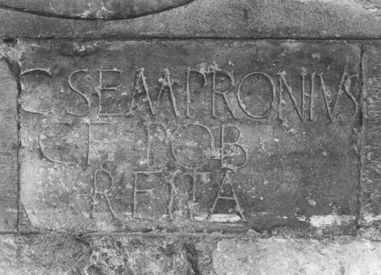 lapide - ambito veneto (secc. II/ III)