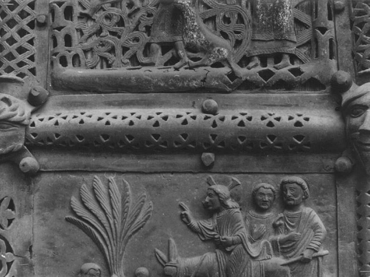 cornice, elemento d'insieme di Secondo Maestro di San Zeno (e aiuti) (seconda metà sec. XII)