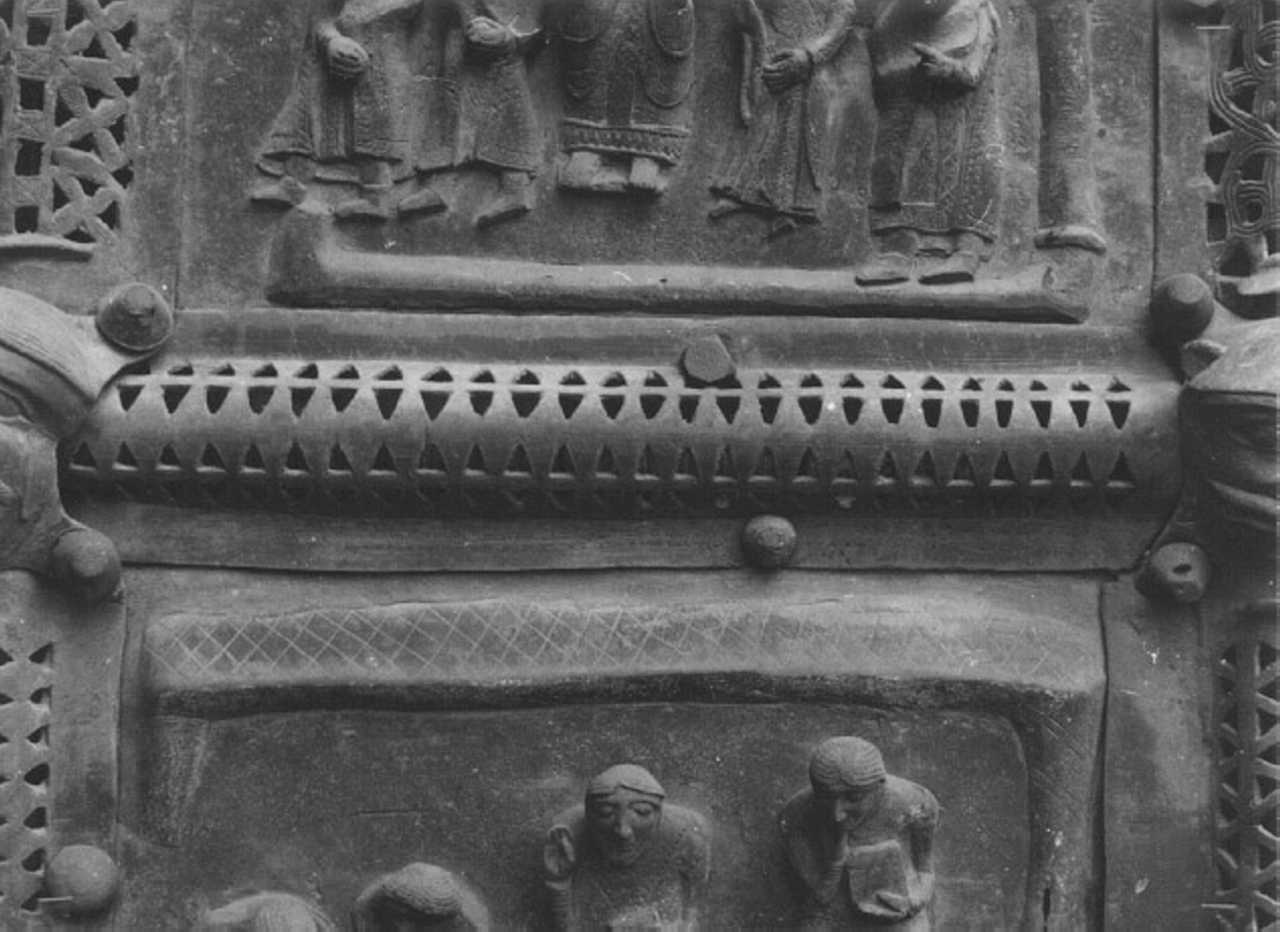 cornice, elemento d'insieme di Secondo Maestro di San Zeno (e aiuti) (seconda metà sec. XII)