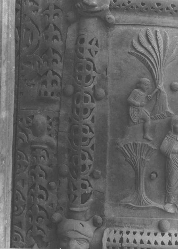 motivi decorativi geometrici (cornice, elemento d'insieme) di Secondo Maestro di San Zeno (e aiuti) (seconda metà sec. XII)