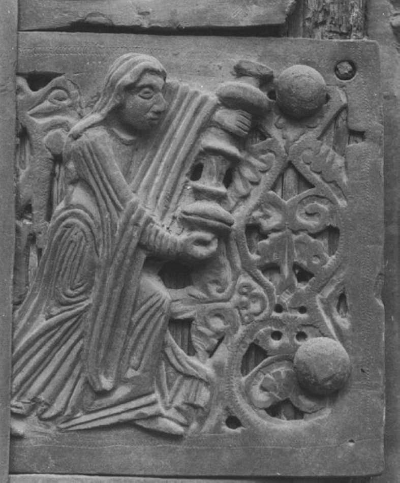 Temperanza (formella, elemento d'insieme) di Secondo Maestro di San Zeno (e aiuti) (seconda metà sec. XII)