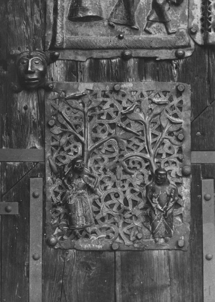 figure allegoriche femminili (formella, elemento d'insieme) di Primo Maestro Del Portale Di San Zeno (e aiuti) (sec. XII)