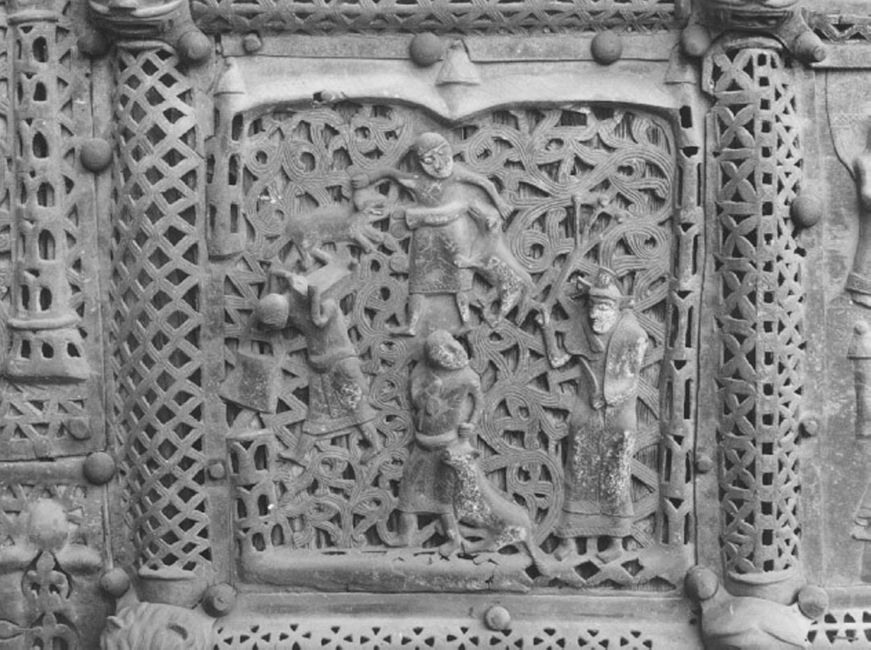 formella, elemento d'insieme di Primo Maestro Del Portale Di San Zeno (e aiuti) (sec. XII)