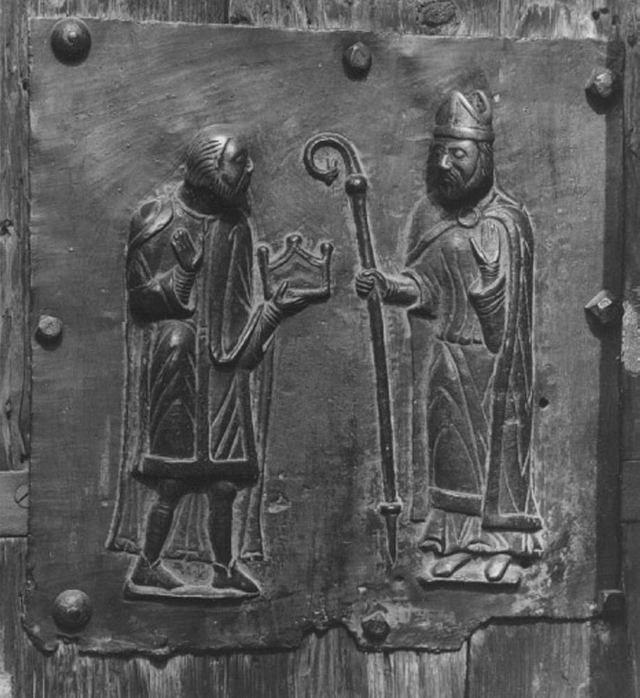 formella, elemento d'insieme di Maestro Delle Storie Di S. Zeno (attribuito) (secc. XII/ XIII)