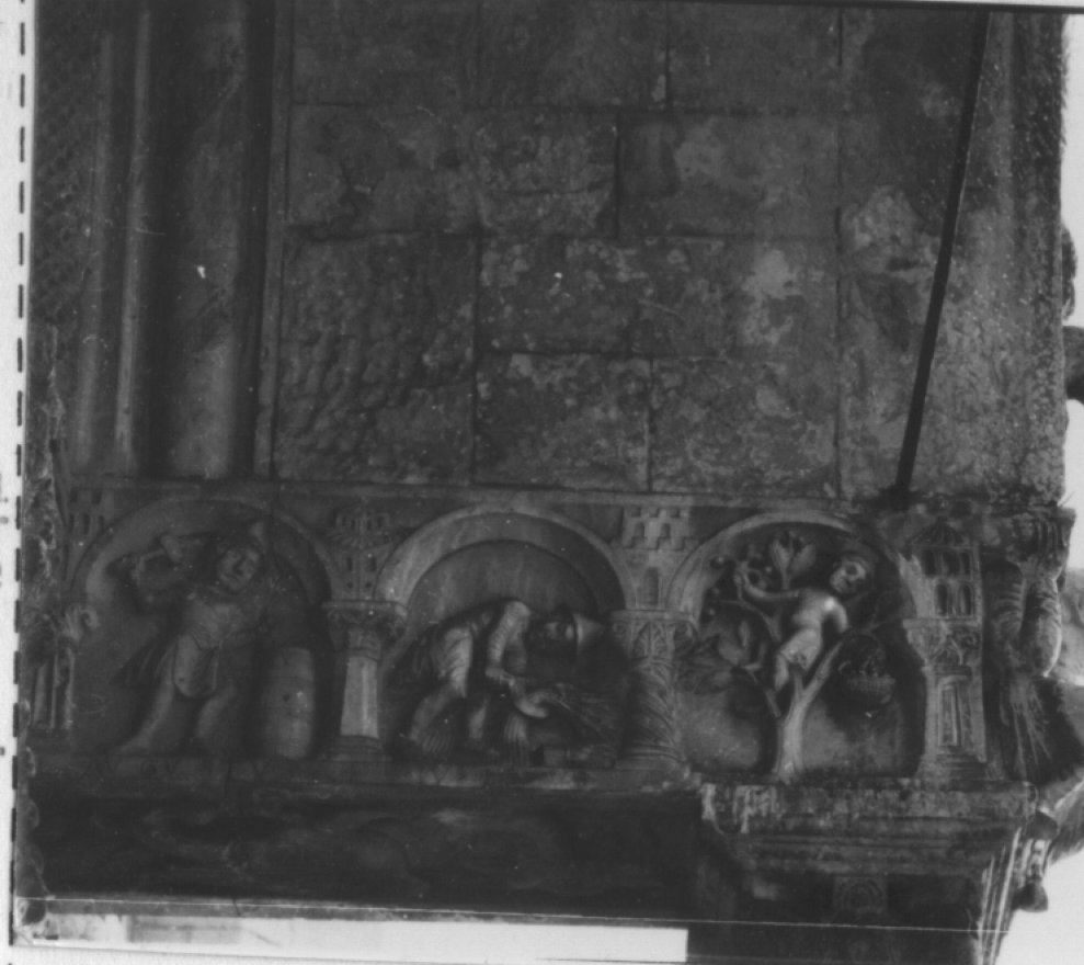 cavalieri (rilievo, elemento d'insieme) di Nicolò (e aiuti) (sec. XII)