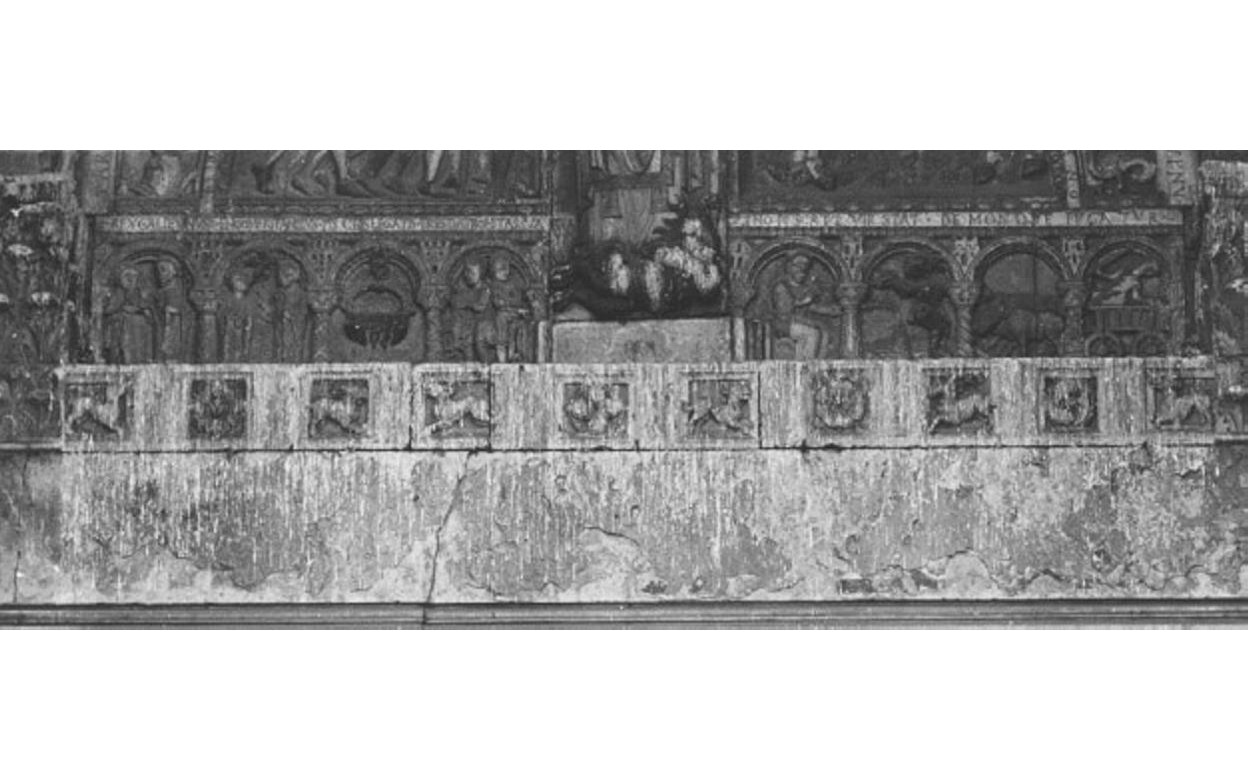 rilievo, elemento d'insieme di Nicolò (sec. XII)