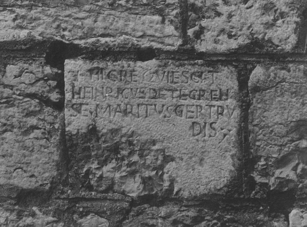 lapide tombale - ambito veneto (secc. XIV/ XV)