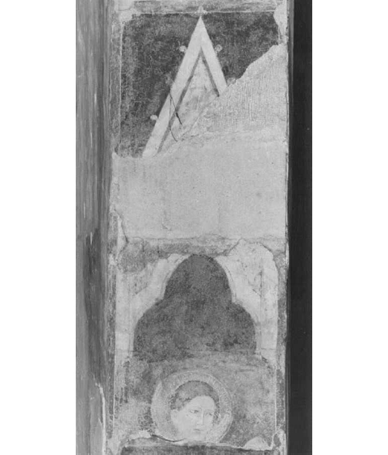 Santa (dipinto, frammento) di Secondo Maestro di San Zeno (sec. XIV)