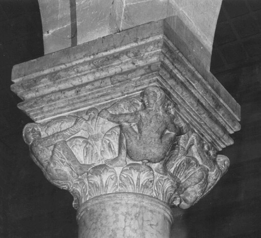 capitello, elemento d'insieme di Brioloto (cerchia) (fine/inizio secc. XII/ XIII)