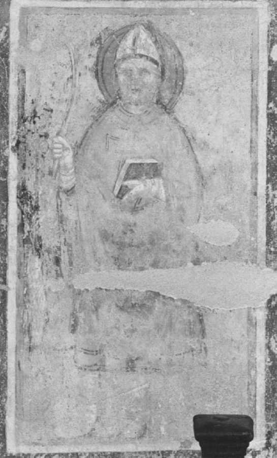 Santo vescovo (dipinto) - ambito veronese (sec. XIV)