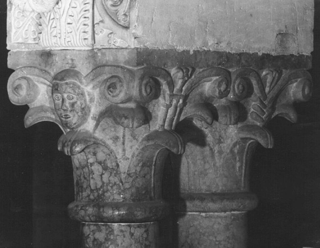 capitello di Adamino Da San Giorgio (attribuito) (primo quarto sec. XIII)