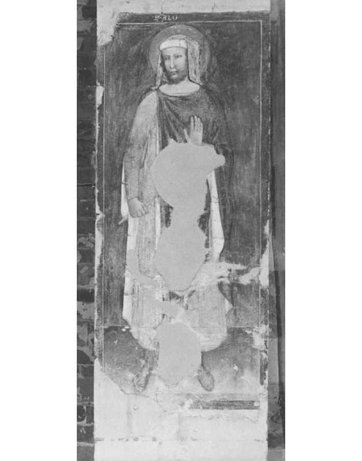 Sant'Aloisio (dipinto) di Secondo Maestro di San Zeno (attribuito) (sec. XIV)