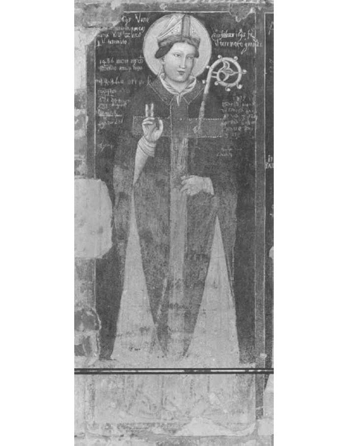 San Zeno (dipinto) di Secondo Maestro di San Zeno (attribuito) (sec. XIV)