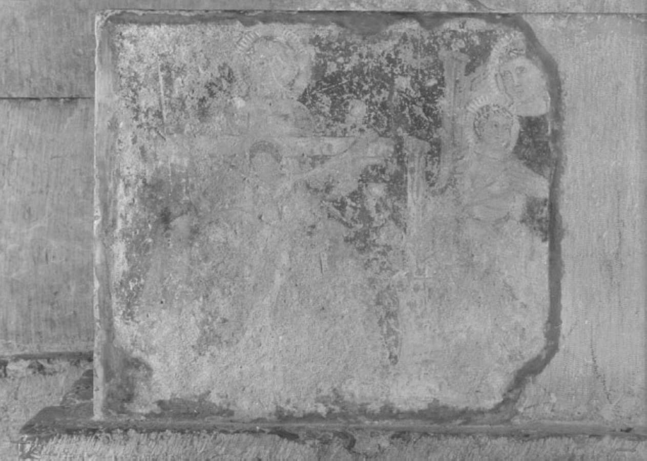 Trinità e Madonna con Bambino (dipinto) - ambito veronese (sec. XIV)