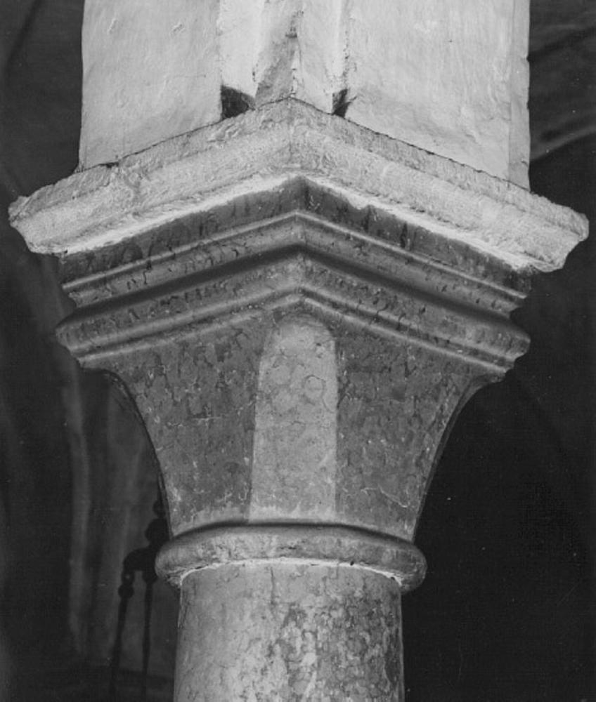 capitello, serie - ambito veronese (secc. XI/ XII)