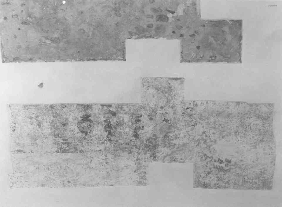 balaustrata (dipinto, frammento) - ambito veronese (secc. XVII/ XVIII)