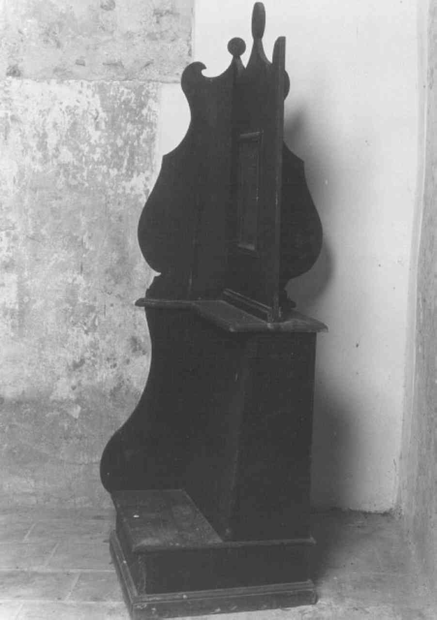 confessionale - ambito veronese (sec. XIX)