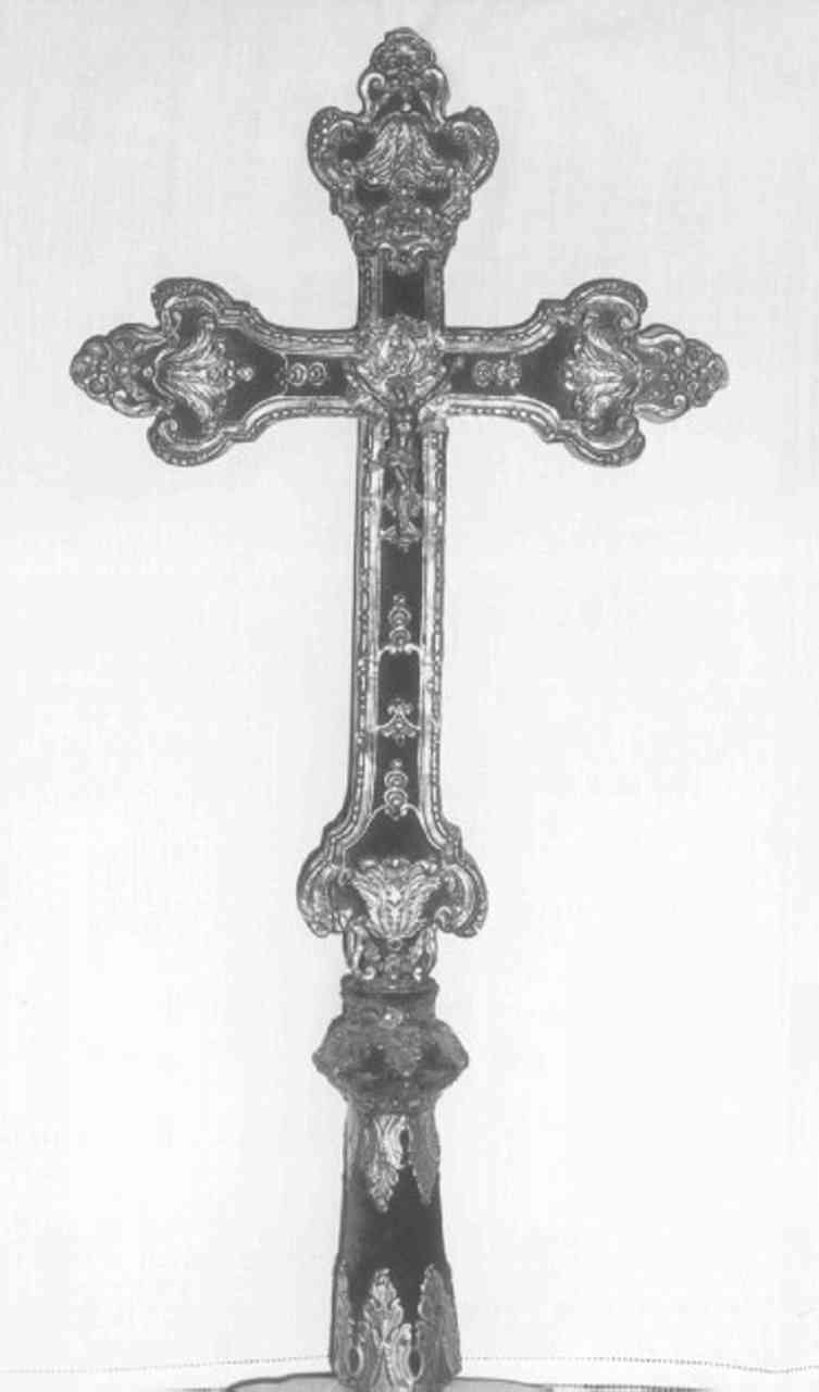 croce processionale di Bellavite Girolamo (bottega) (seconda metà sec. XVIII)