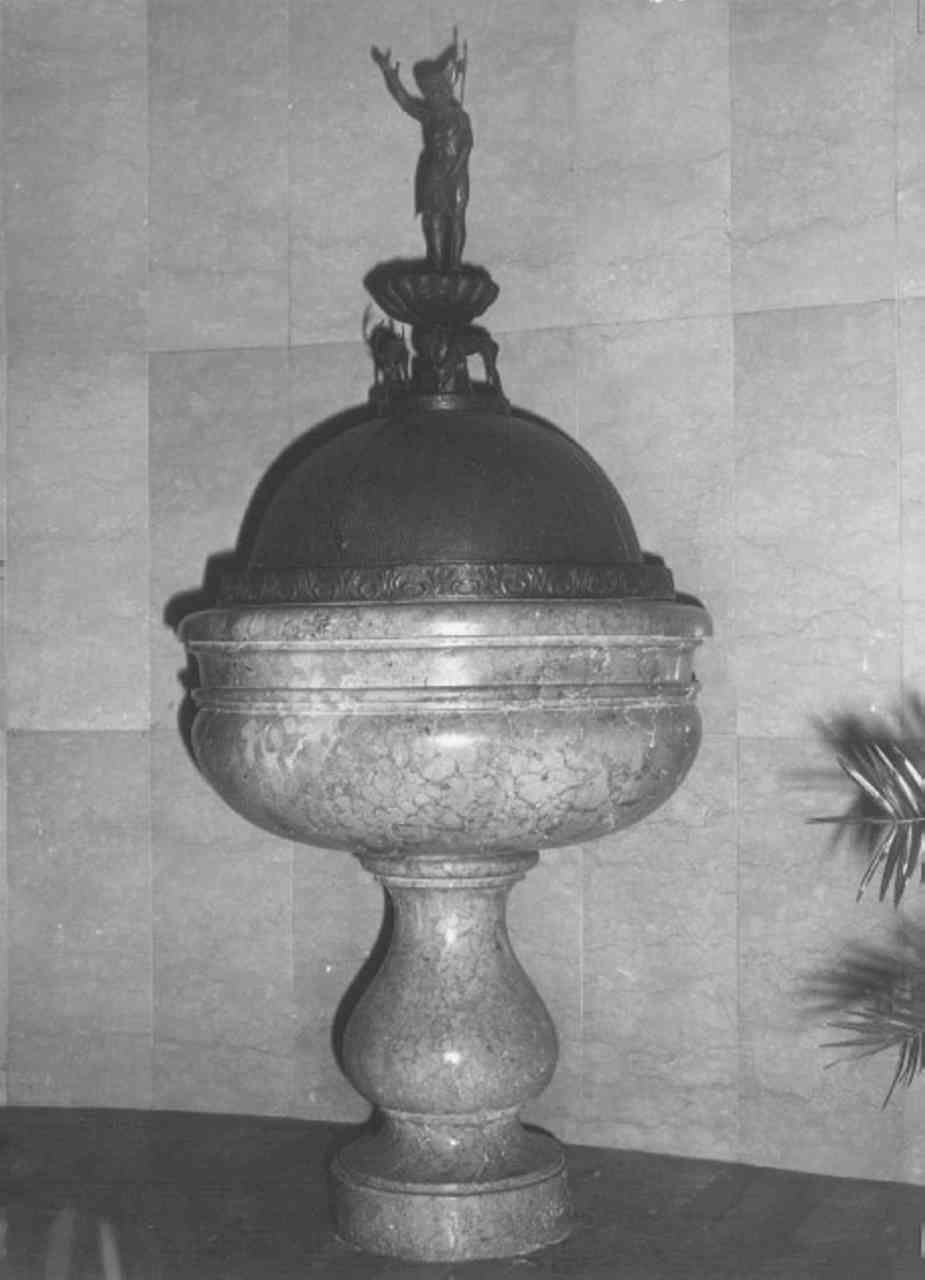 fonte battesimale - ambito veronese (sec. XVIII, sec. XIX)
