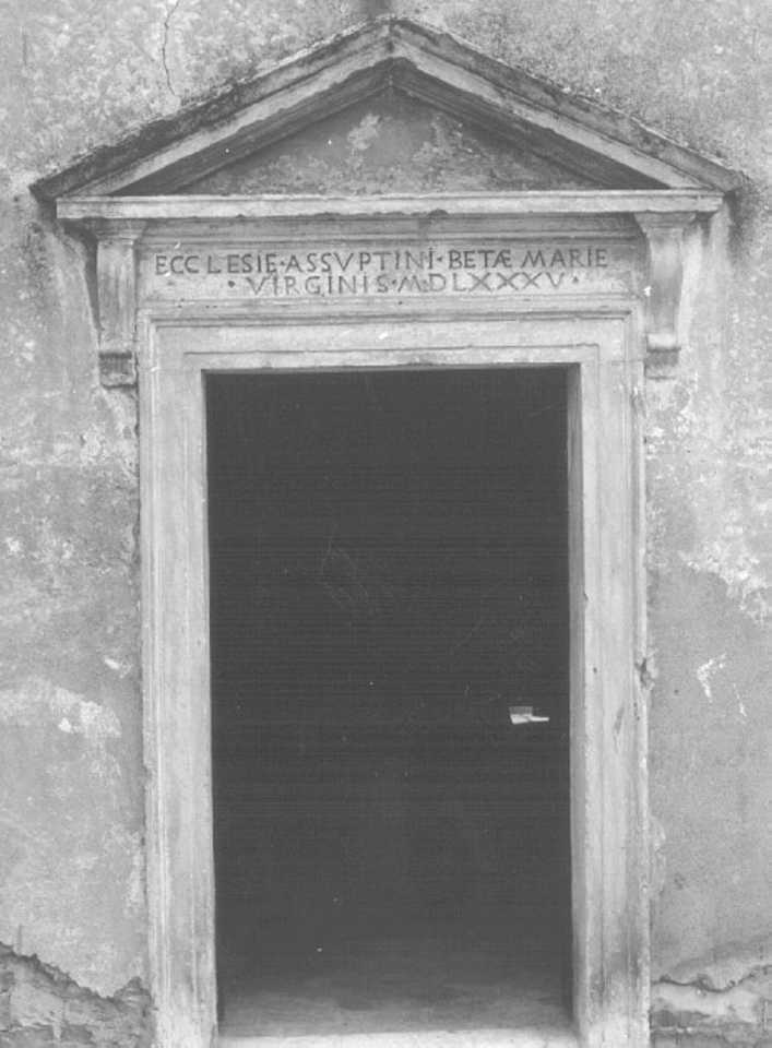 cornice architettonica - ambito veneto (sec. XVI)