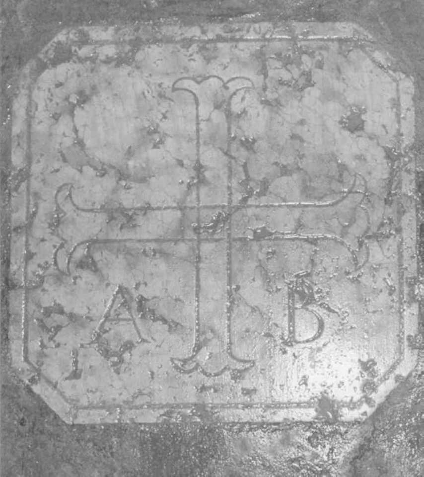 lastra tombale - ambito veronese (sec. XVIII)