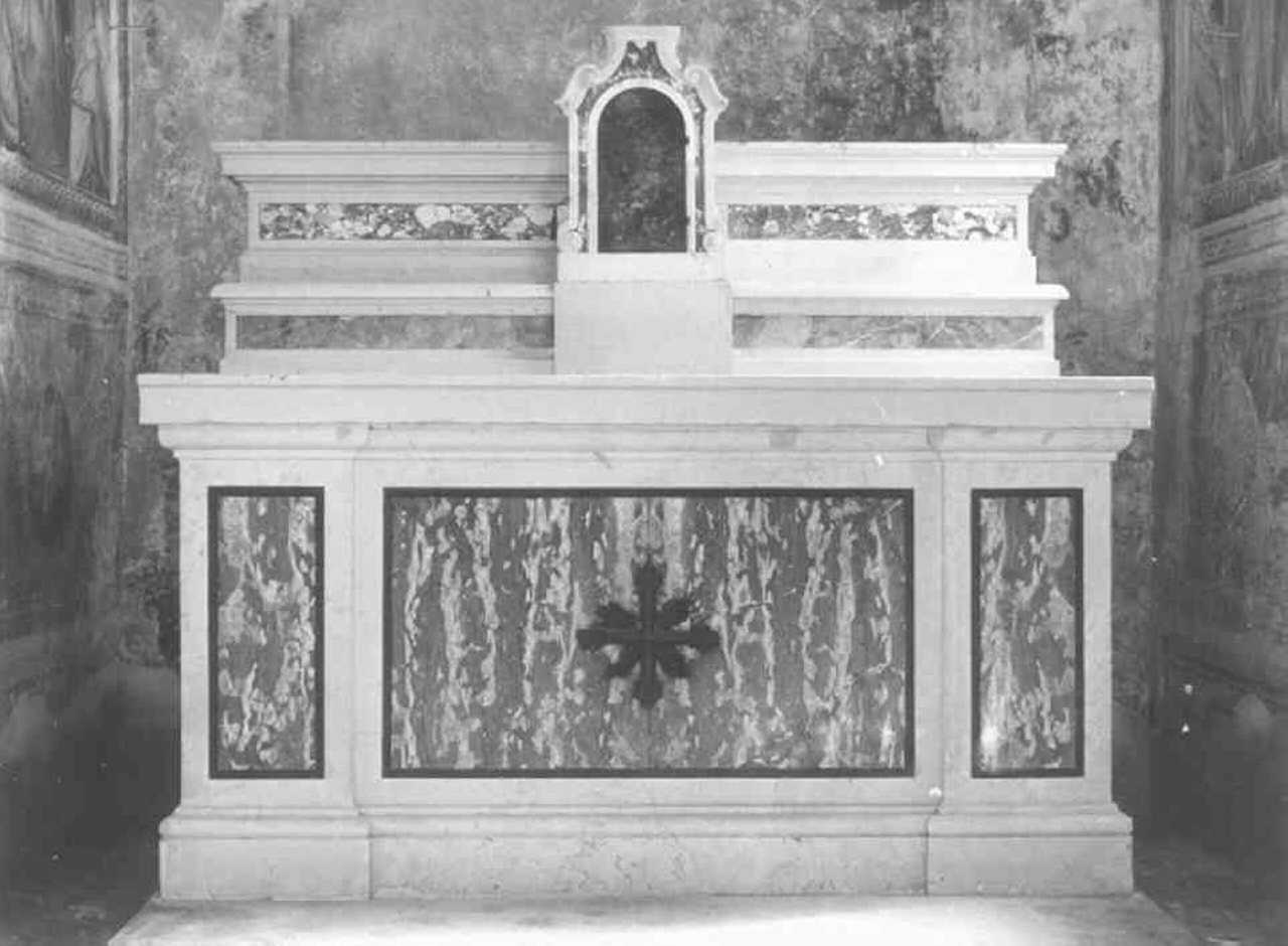 altare maggiore - ambito veneto (sec. XVIII)