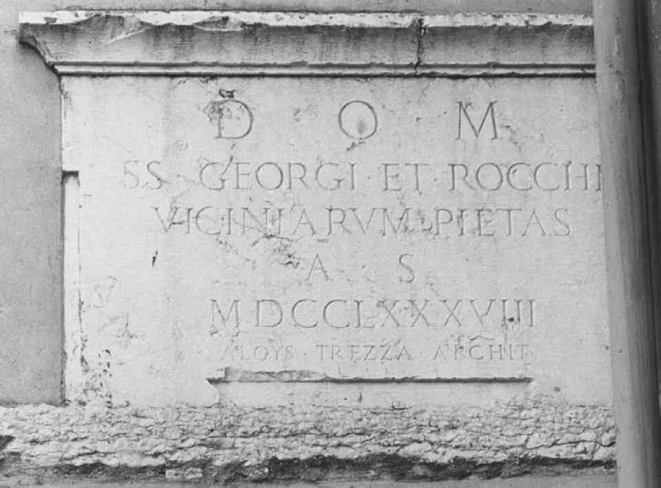 lapide - ambito veronese (sec. XVIII)