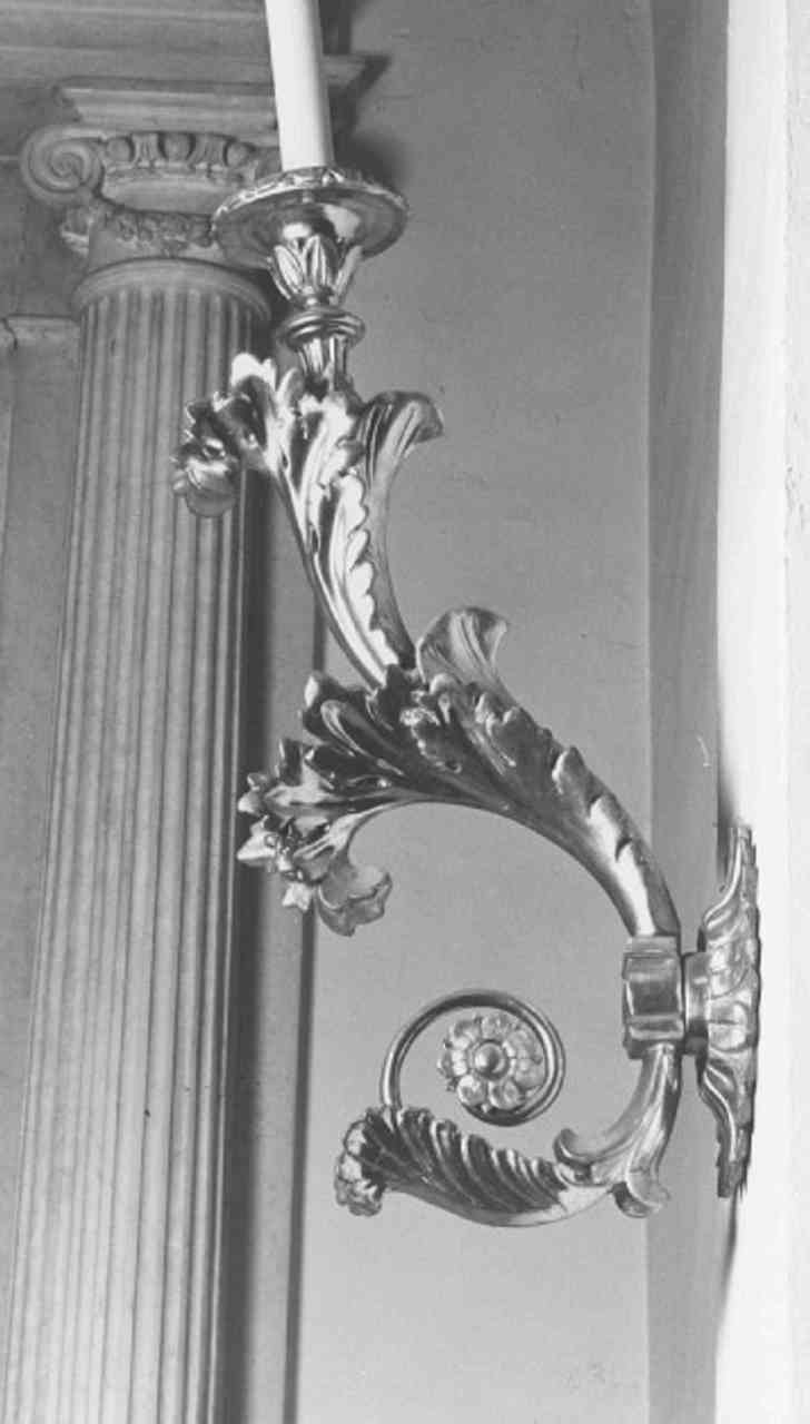 candeliere da parete - ambito veronese (seconda metà sec. XIX)