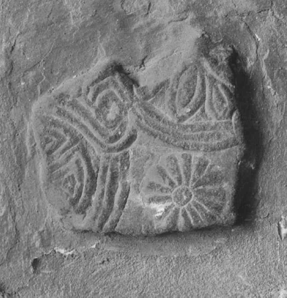 rilievo, frammento - ambito veronese (sec. IX)