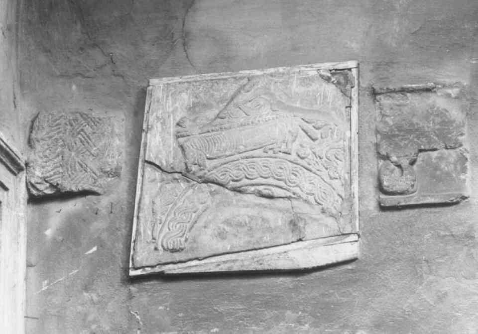 rilievo, frammento - ambito veronese (sec. IX)