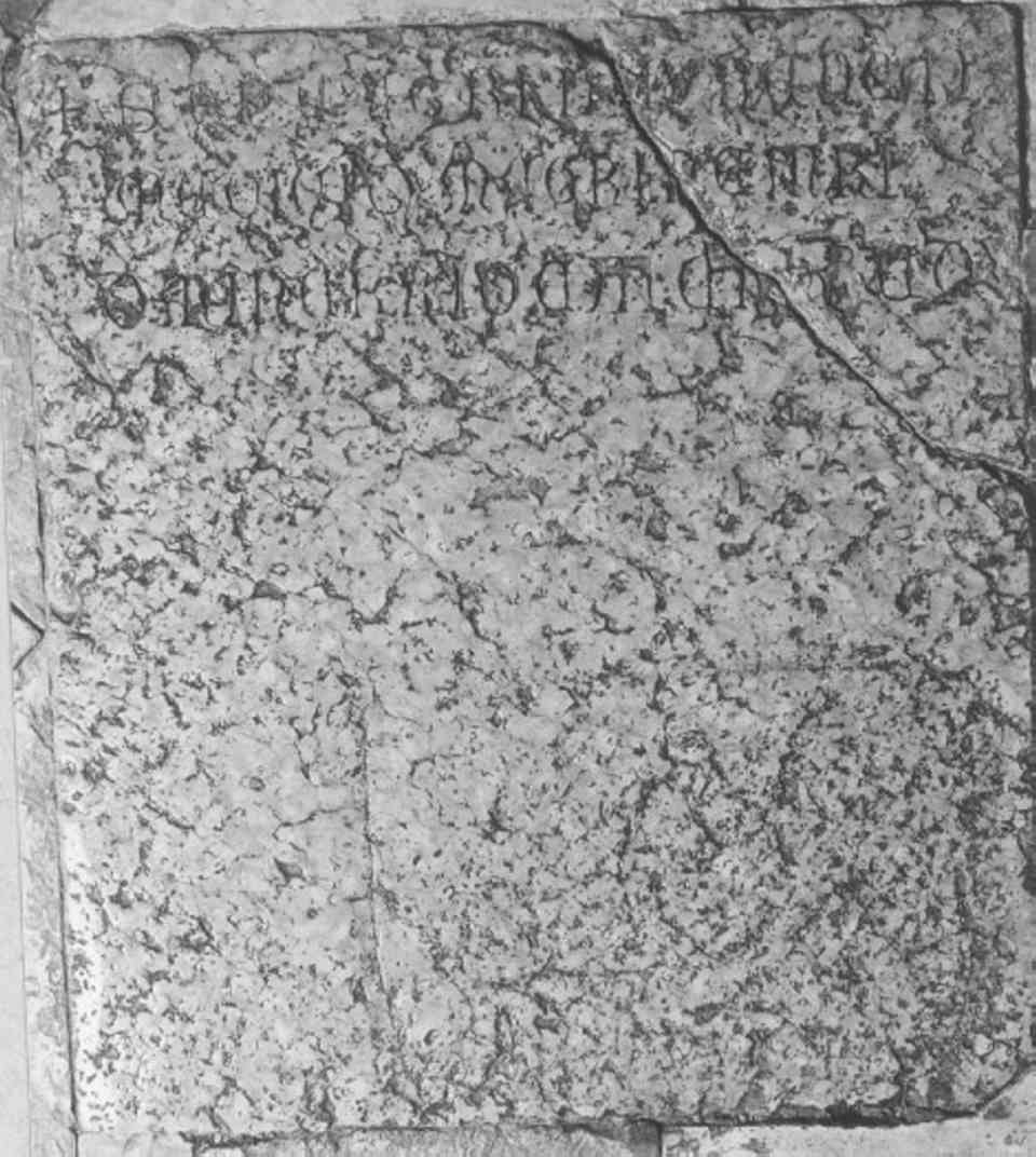 lapide - ambito veneto (sec. XIV)