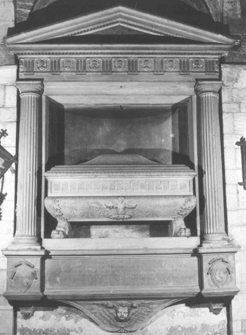 monumento funebre - ambito veneto (terzo quarto sec. XVI)