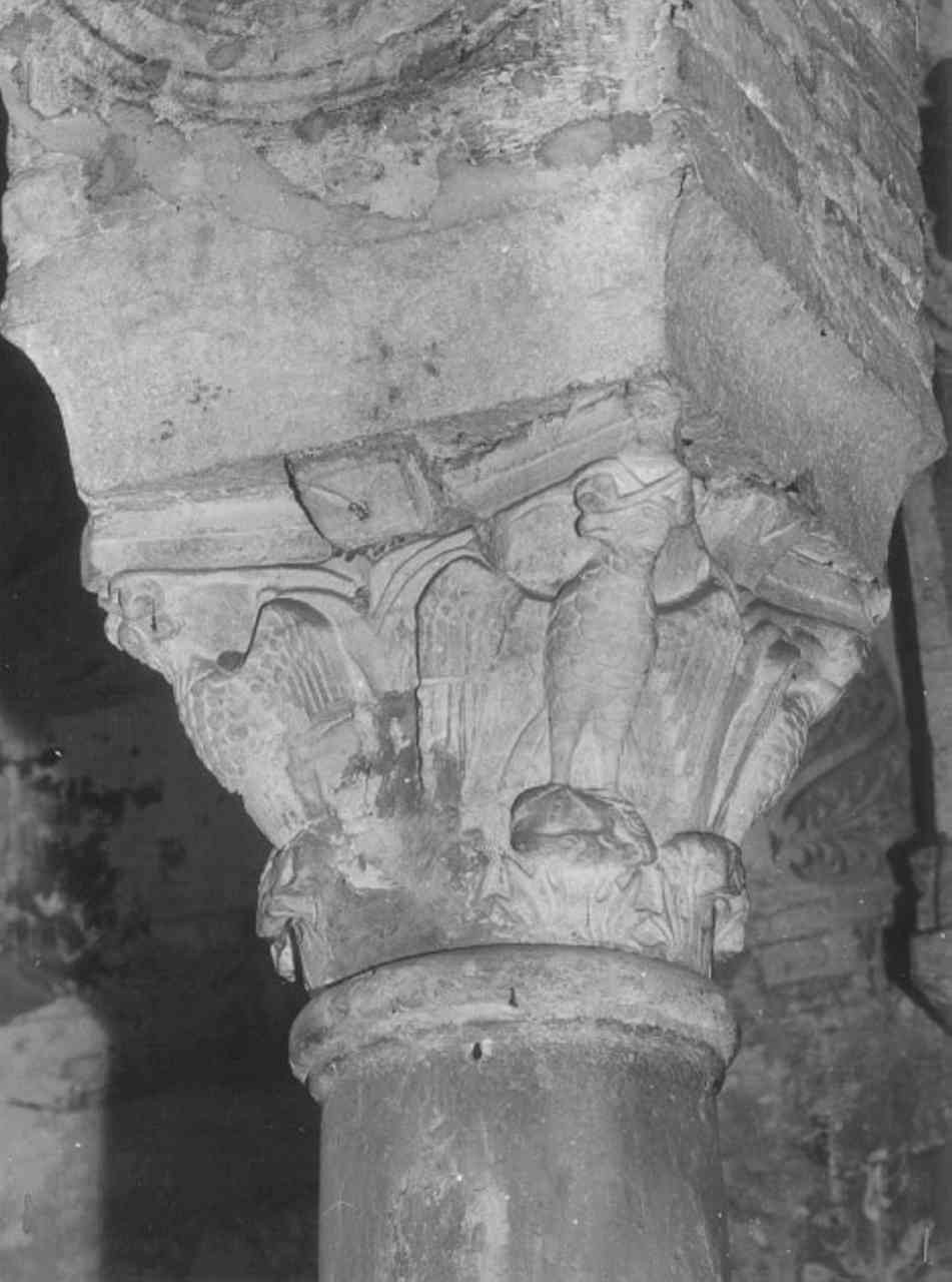capitello - ambito veronese (inizio sec. XII)