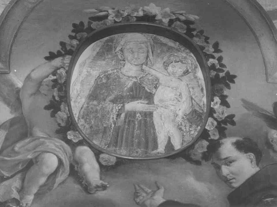 Madonna con Gesu' Bambino (dipinto) - ambito veneto (sec. XV)