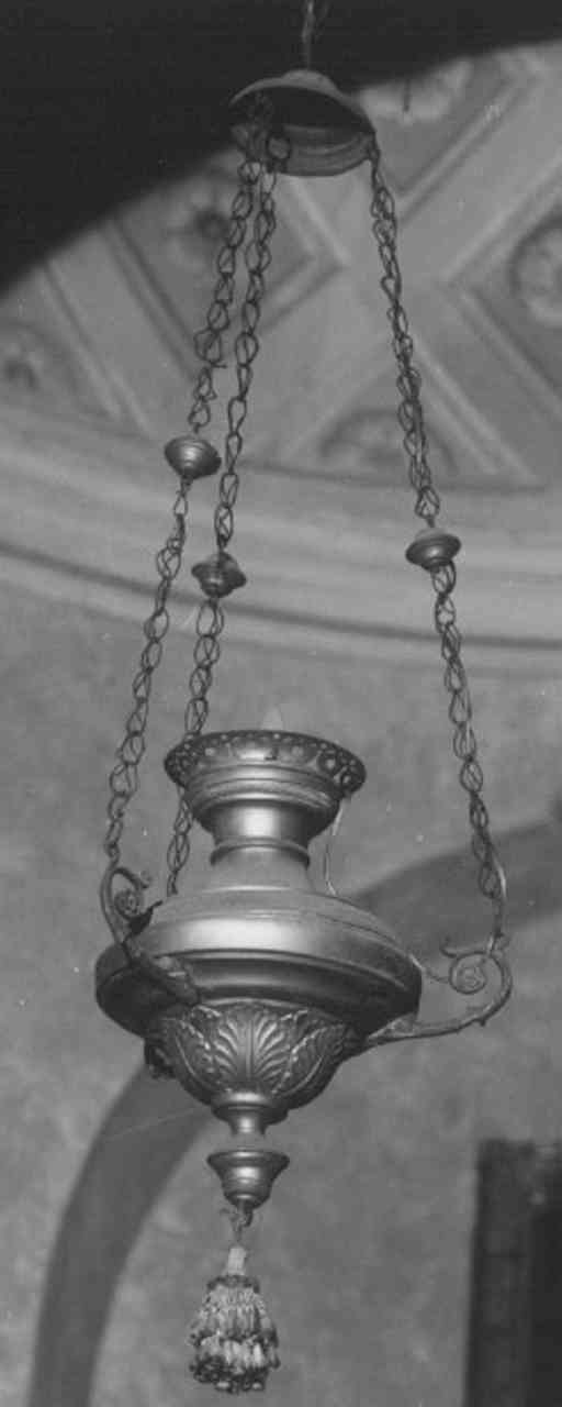 lampada pensile - ambito veneto (sec. XIX)