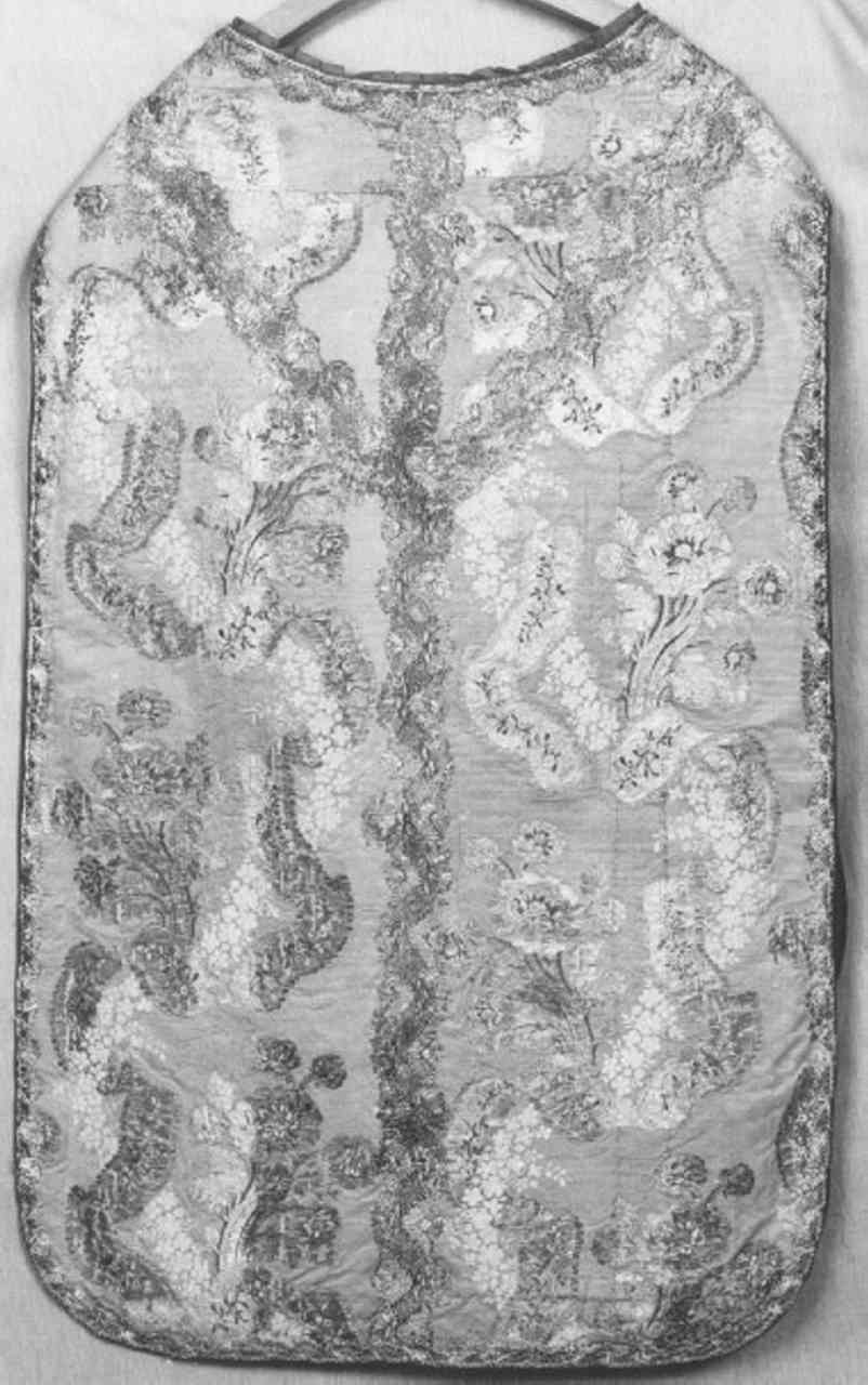 paramento liturgico - manifattura italiana (seconda metà sec. XVIII)