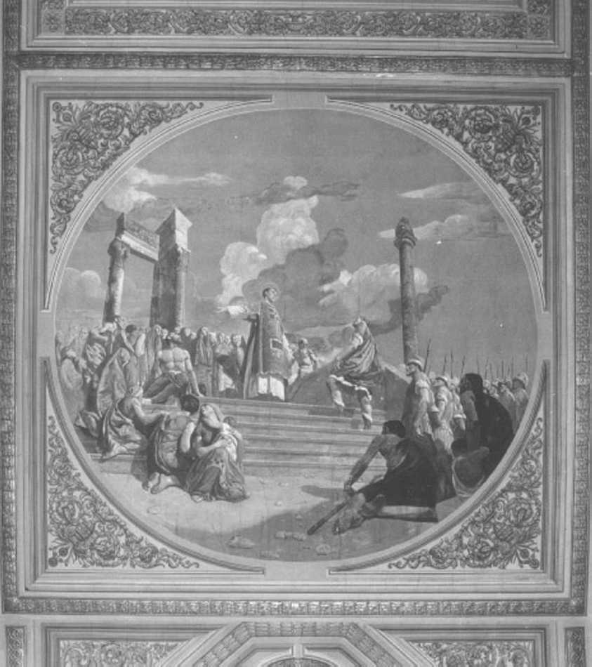 San Lorenzo (dipinto) di Mattielli Adolfo (sec. XX)