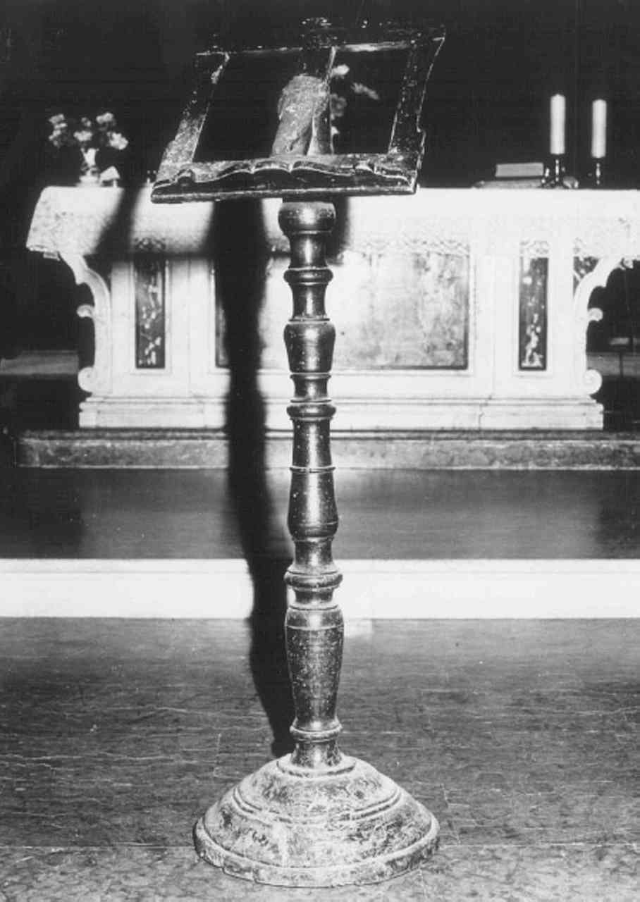 leggio - ambito veronese (sec. XIX)